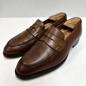 FULLY RESOLED Crockett & Jones Rosebery Penny Loafer Made in England 9 / US 10